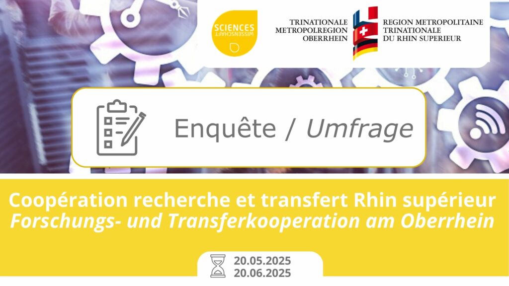 Umfrage - Forschungs- und Transferkooperation am Oberrhein