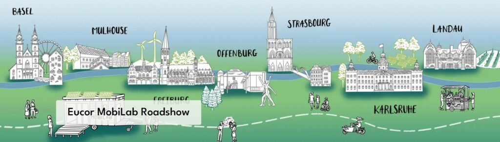 1.3.10.2025, Straßburg, Etappe der Eucor MobiLab Roadshow 2025
